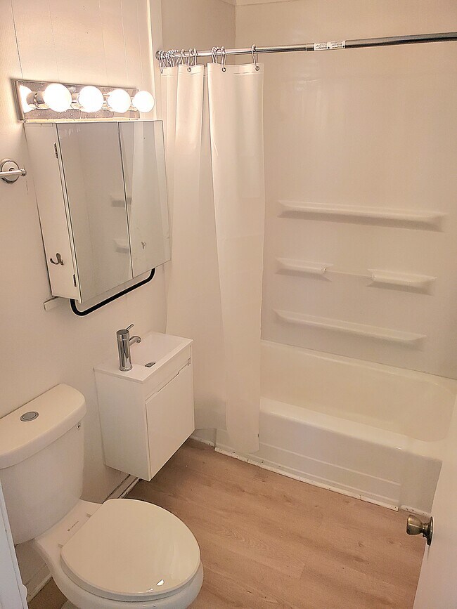 1st Floor full shower/bathtub
