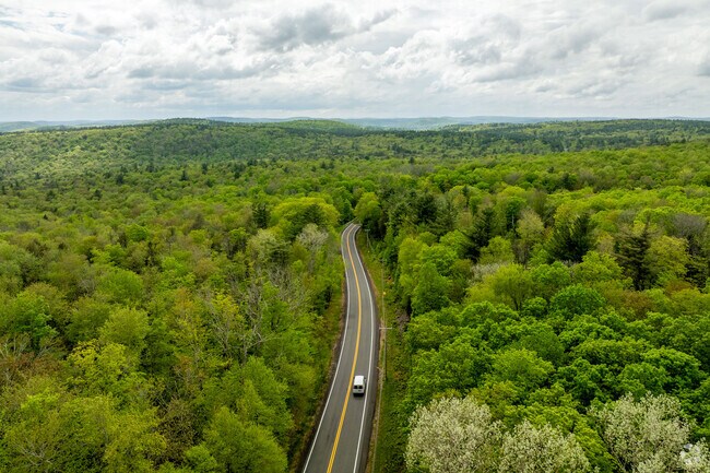 Tolland is a largely undeveloped, rural town with only one main road cutting through it.