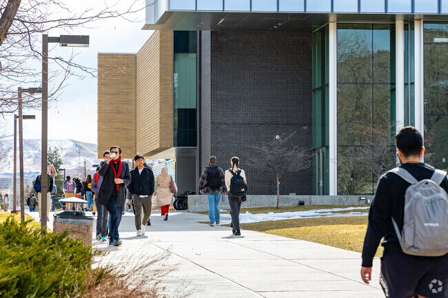 The Colorado School of Mines campus brings a college-town feel to Downtown Golden.