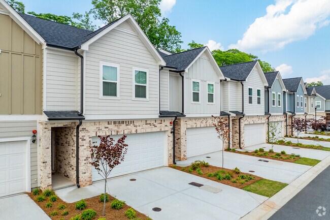 Recent developments bring fresh housing options to Dixie including stylish townhomes with garagaes and modern interiors.