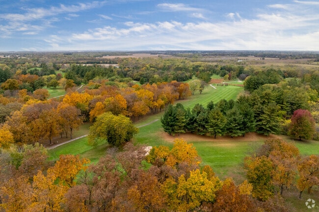 Macktown Forest Preserve includes a beautiful golf course that was built in the 1930s.