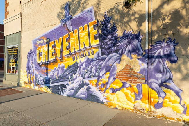 Downtown Cheyenne is 6 miles from Saddle Ridge and offers plenty of shopping and dining options.