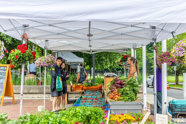 Watertown Farmers Market in Watertown Square offers different vendors at Saltonstall Park.