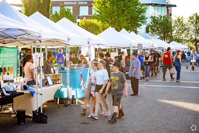 Kids enjoy all of the home made goods and locally grown foods at the Farmers Market in Caldwell