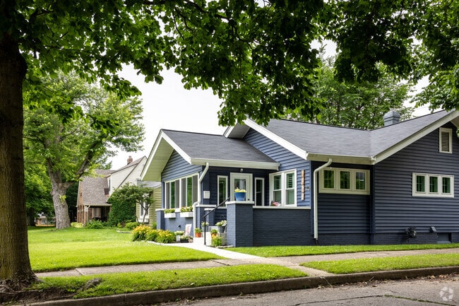 The residential streets of Millersville offer its residents a quiet atmosphere.