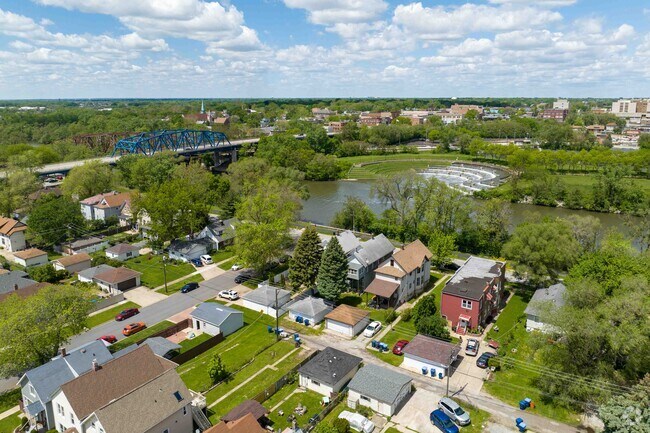 Blue Island which has the nickname The City on the Hill has many beautiful homes.