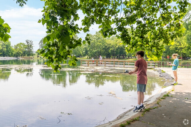 Enjoy a day of fishing at Clear Brook Park in Clear Brook.