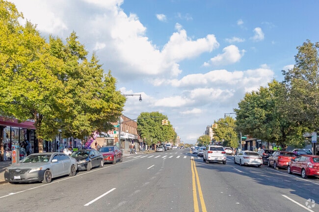 Olinville is an urban community with a suburban side.