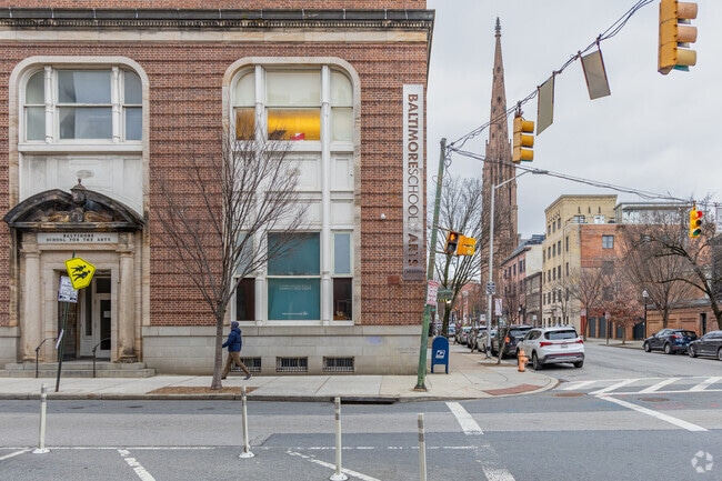 Baltimore School of the Arts is a short walk from Seton Hill.