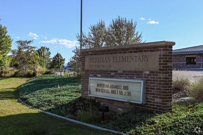Students of McKay Landing attend Meridian Elementary School in Broomfield, Colorado.