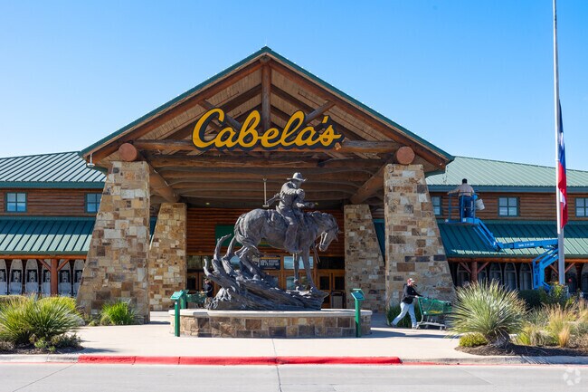 Cabela's in Buda is one of the town's largest landmarks.