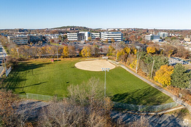 Rotary Field in Woods Corner offers access to large athletic fields.