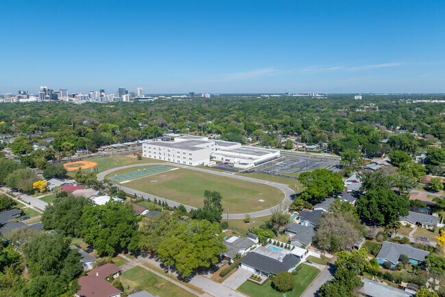 Blankner Elementary School is located at 2500 S Mills Ave in the Lake Como area.