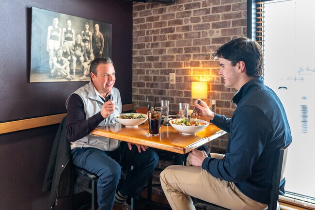 Buck and Honey's is an upscale eatery near Westwynde with a variety of food and drink options.