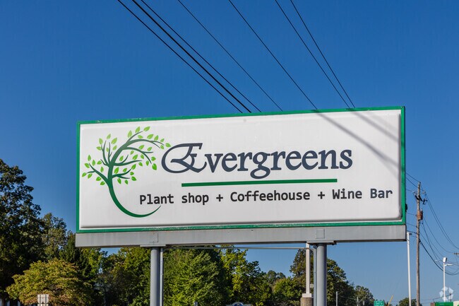 Nolan Drive is a short trip from a fresh cup of coffee at Evergreens.