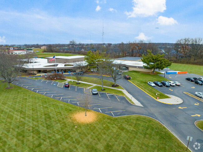 HCMSA has a good sized parking lot for visitors coming in and out.