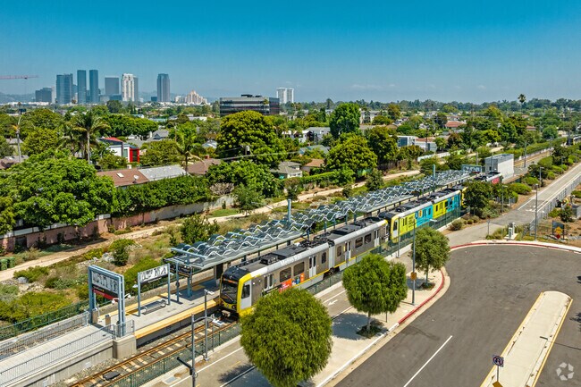 Rancho Park railway is fast and convenient transportation with connections to downtown and more.