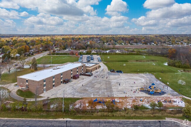 The playground at Valley View Elementary School in Menomonee Falls.