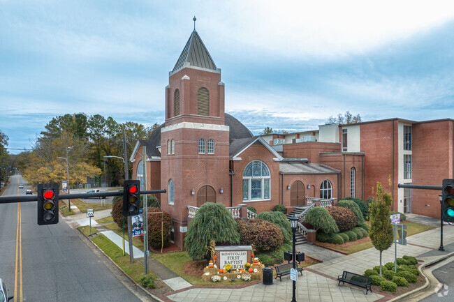 Downtown Montevallo has plenty of sites and sidewalks to enjoy the the city.