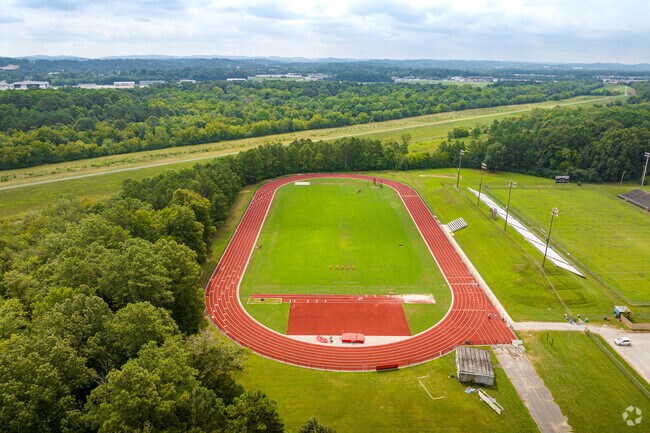 Many Woodmore locals and students enjoy exercising around the track at Brainerd High School.