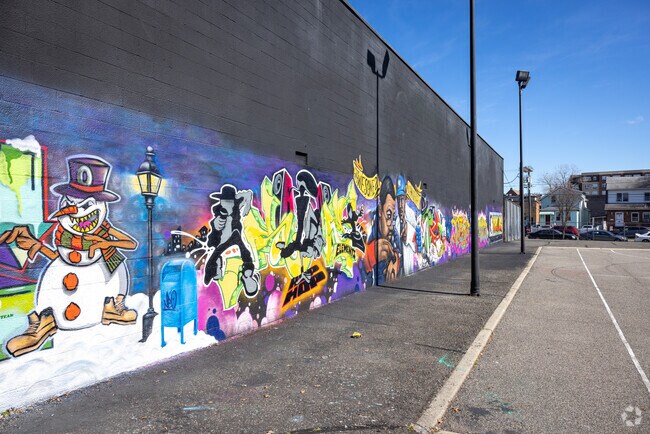 Art on Union Street Park in Hackensack, NJ.