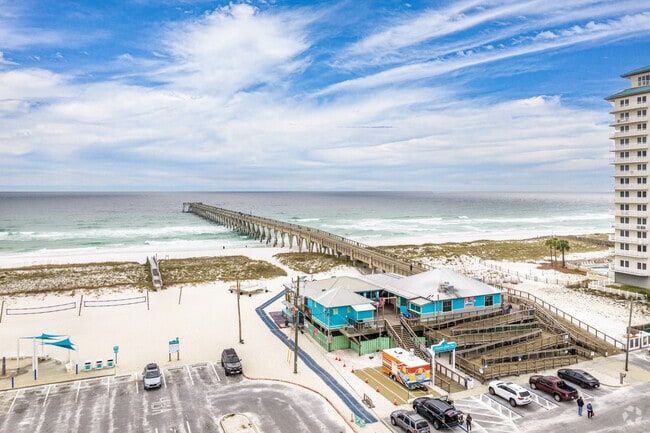 Bring your poles and friends to Navarre Beach Fishing Pier.