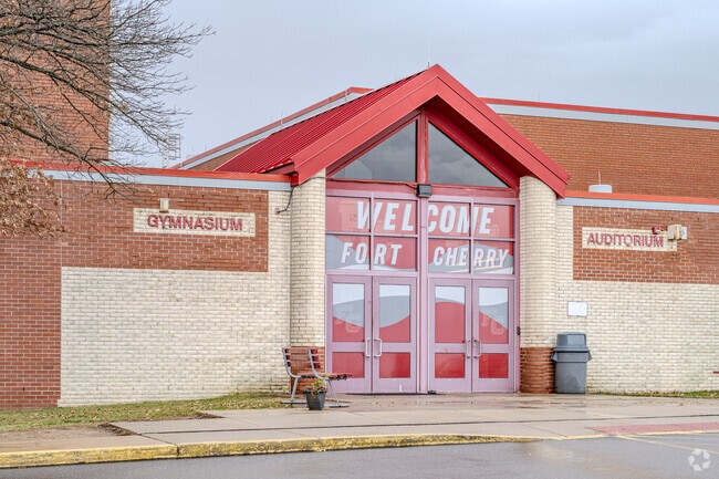 Fort Cherry Junior-Senior High School has a gymnasium and auditorium.