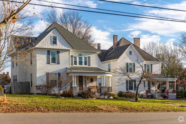 Homes in Winchester often have modest yards with enough space for family activities.