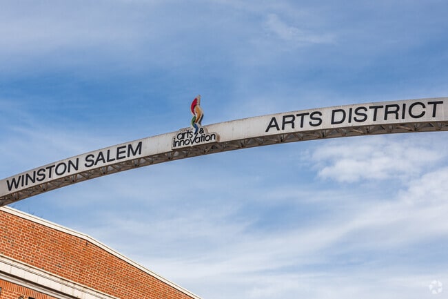 The Downtown School is situated in the Winston-Salem Art District.