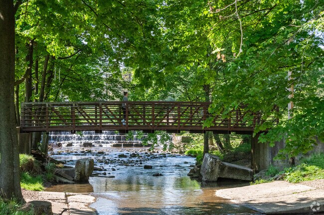 The trails at Reservoir Park are scenic and full of nature.