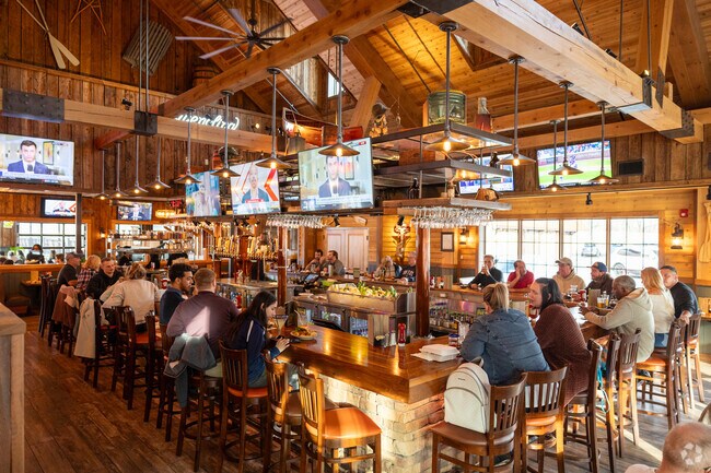 Dockside Willies in Lemoyne has a massive bar in a farmhouse feel to enjoy drinks with friends.