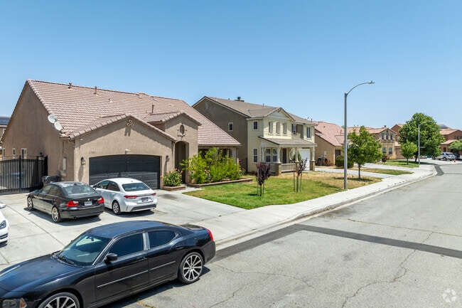 Some communities show Spanish-style homes sprinkled with American Craftsman elements.