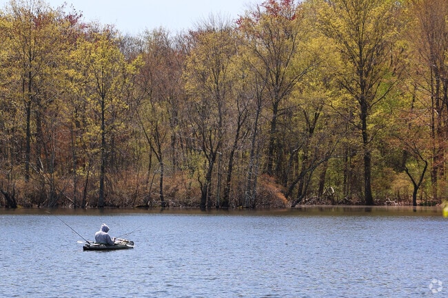 Lake Cochichewick is a peaceful place for fishing in North Andover.