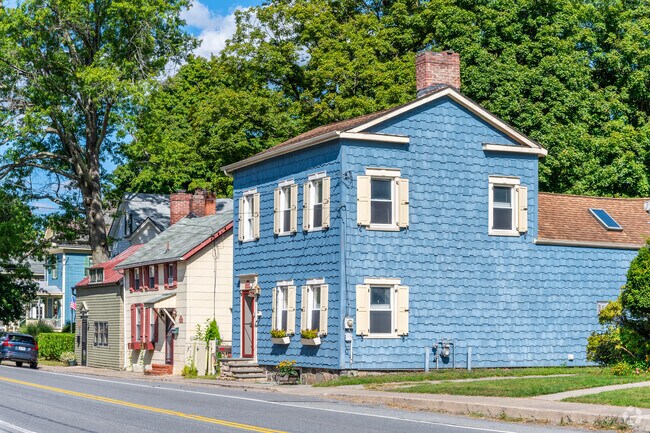 Montgomery’s residential blocks showcase rows of cheerful, well-kept homes.