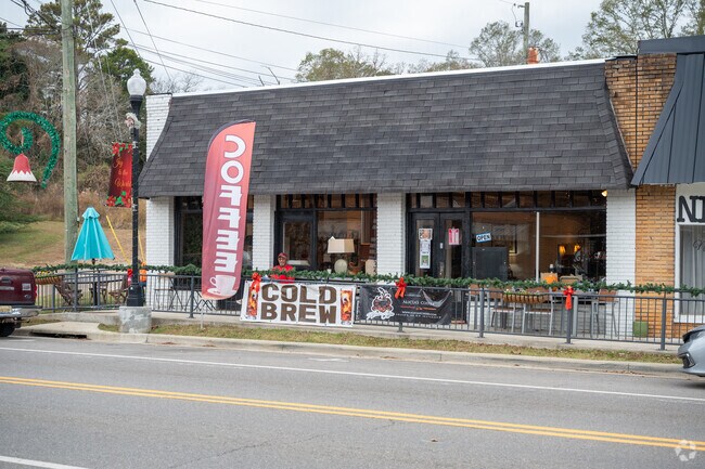 Have a cup of java at Alicia's in downtown Vincent Alabama.