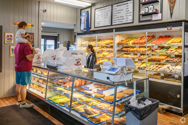 With the best donuts in town, Sweetwater Donut Mill can't be beat, located near Arcadia.