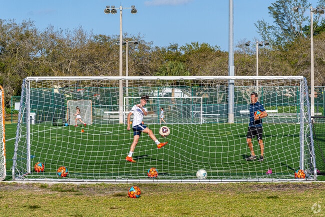 Soccer training always is fun at Terramar Park in Crossings.