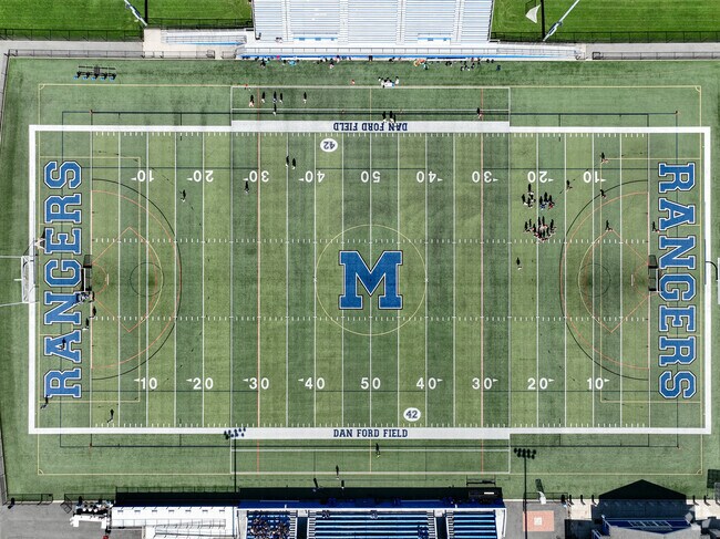 Nicholson Stadium is where all of The East End Methuen High School students play.