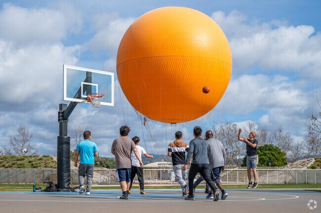 Great Park and nearby neighborhood residents can shoot some hoops at the basketball courts.