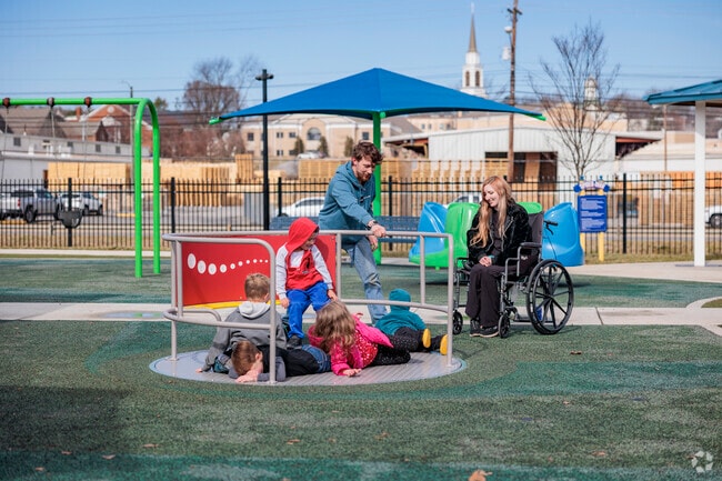Jolly Park offers a safe place for families to gather and play in Morristown.