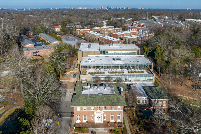 Springdale Park Elementary is located near Briarcliff Rd and Ponce de Leon Ave.