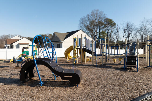 A view of the playground at Elizabeth D. Redd Elementary School.