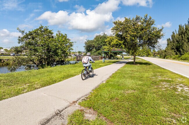 Go for a bike ride down Orange Drive, next to the Royal Palm Trail neighborhood.