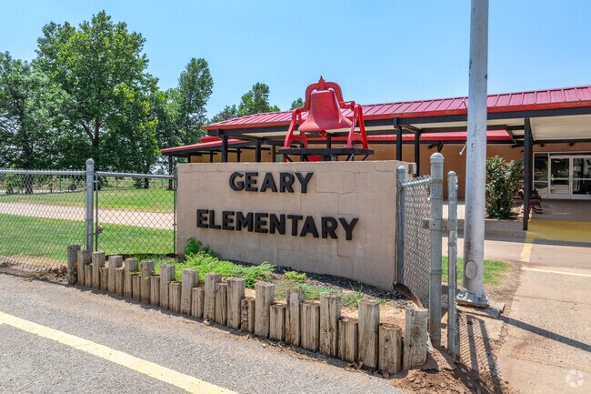 Geary Elementary School provides a safe and nurturing learning environment.