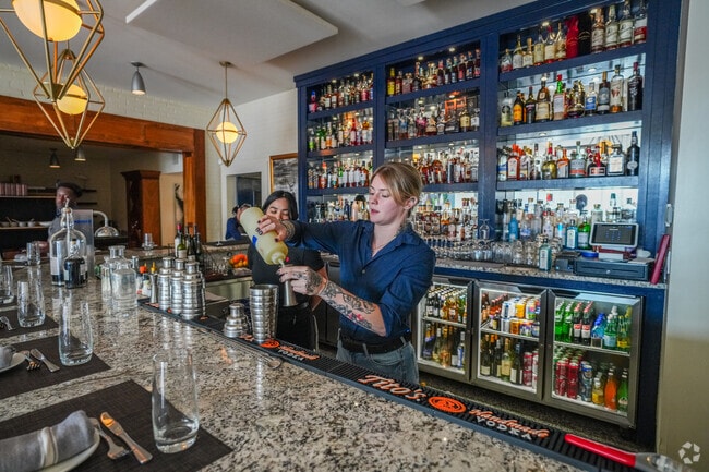 Parish Restaurant & Bar offers a unique blend of local cuisine and craft cocktails.