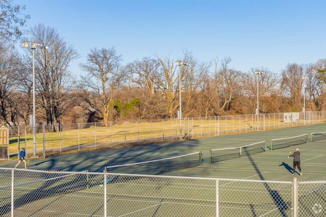 Druid Hill Park is equipped with a variety of outdoor amenities open for public use.