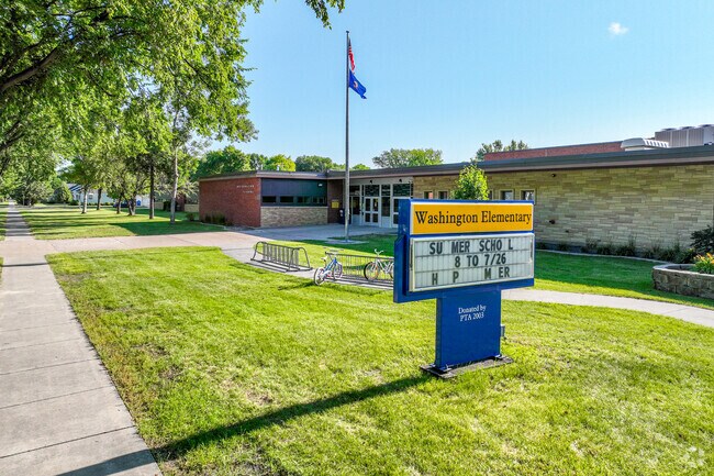 Washington Elementary School offers quality education for all.