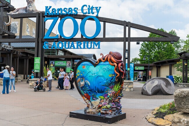 The Kansas City Zoo is located in Swope Park.