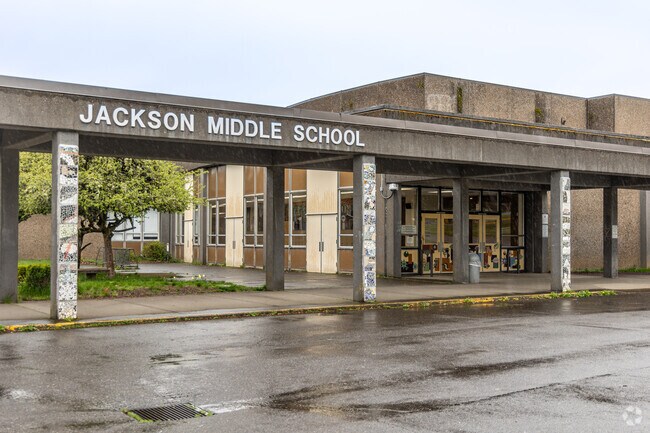 Students attend Jackson Middle School in West Park Portland.