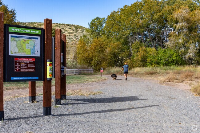 Hildebrand Ranch Park near Chatfield Bluffs offers over seven miles of trails for hiking.
